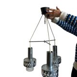 Vintage 70s chandelier / 'Massive' lighting