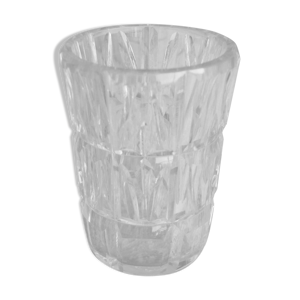 Vase en cristal Saint Louis signé