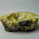 Yellow alabaster ashtray by Romano Bianchi, Italy, 1970