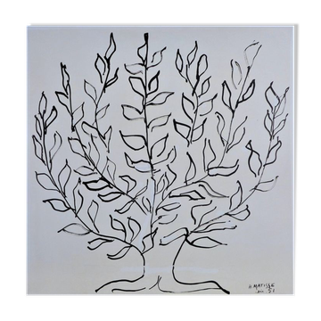 Matisse after Le buisson, 1994. Lithograph on strong paper