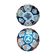 2 plates porcelain Imari nineteenth century 19th century