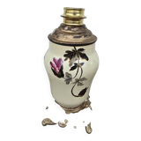 Numbered porcelain lamp base