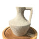 Natural terracotta vase