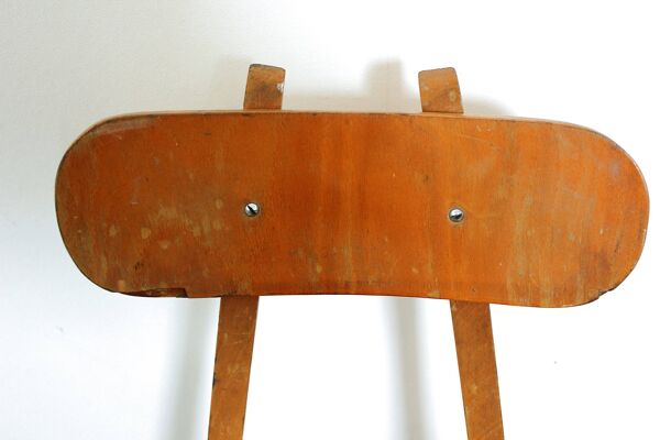 Chaise design bistrot scandinave vintage année 60