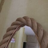 oval rope mirror
