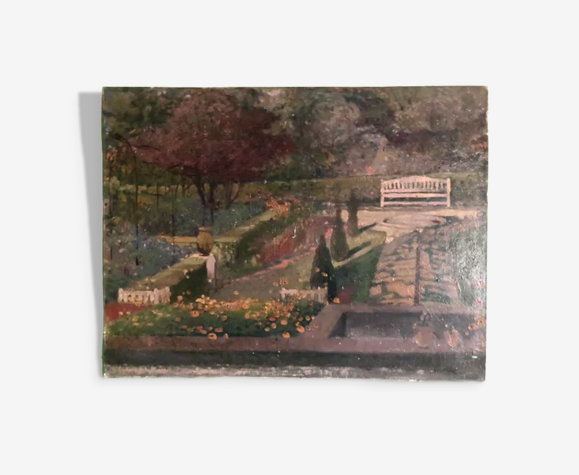 Tableau jardin