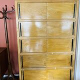 Ancien Meuble de Métier (Portes Coulissantes)