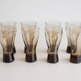 Suite of 8 glasses