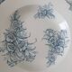 4 vintage deep plates in ironstone from L&G model Oeillets 220520