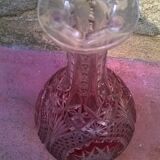 Cut crystal carafe