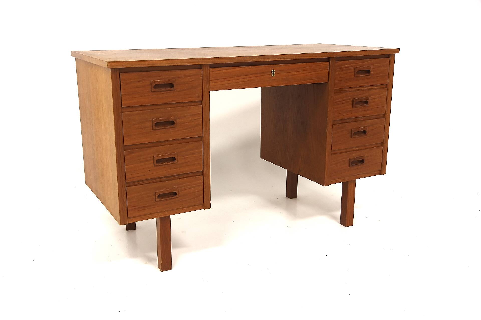 Bureau scandinave en teck, Suède, 1950