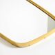 A pair of rare Mid Century "Münchener Zierspiegel" brass wall mirrors