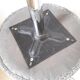 Paire de tabourets pivotants années 70 pied central