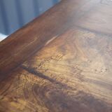 Table de ferme et ses 2 bancs, table de ferme bois ancienne, meuble de salon, campagne, chalet, déco