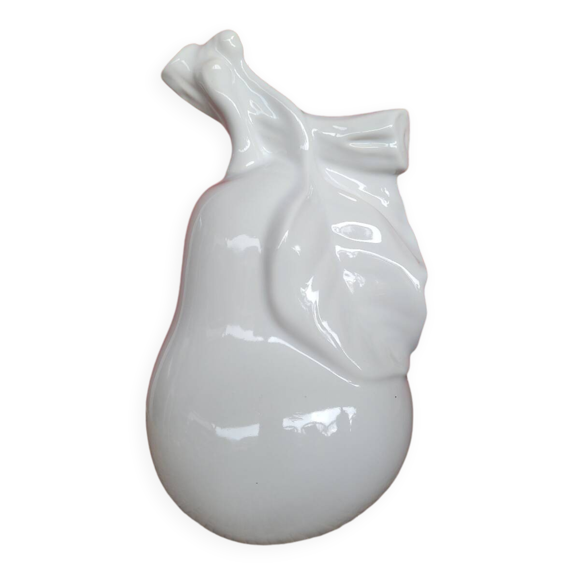 Porcelain pear soliflore vase