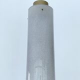 Large vintage glass pendant light, 60s