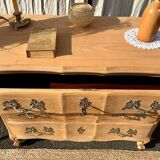 Louis XV chest of drawers in raw wood