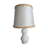 Lampe de chevet vintage pied de lampe en opaline