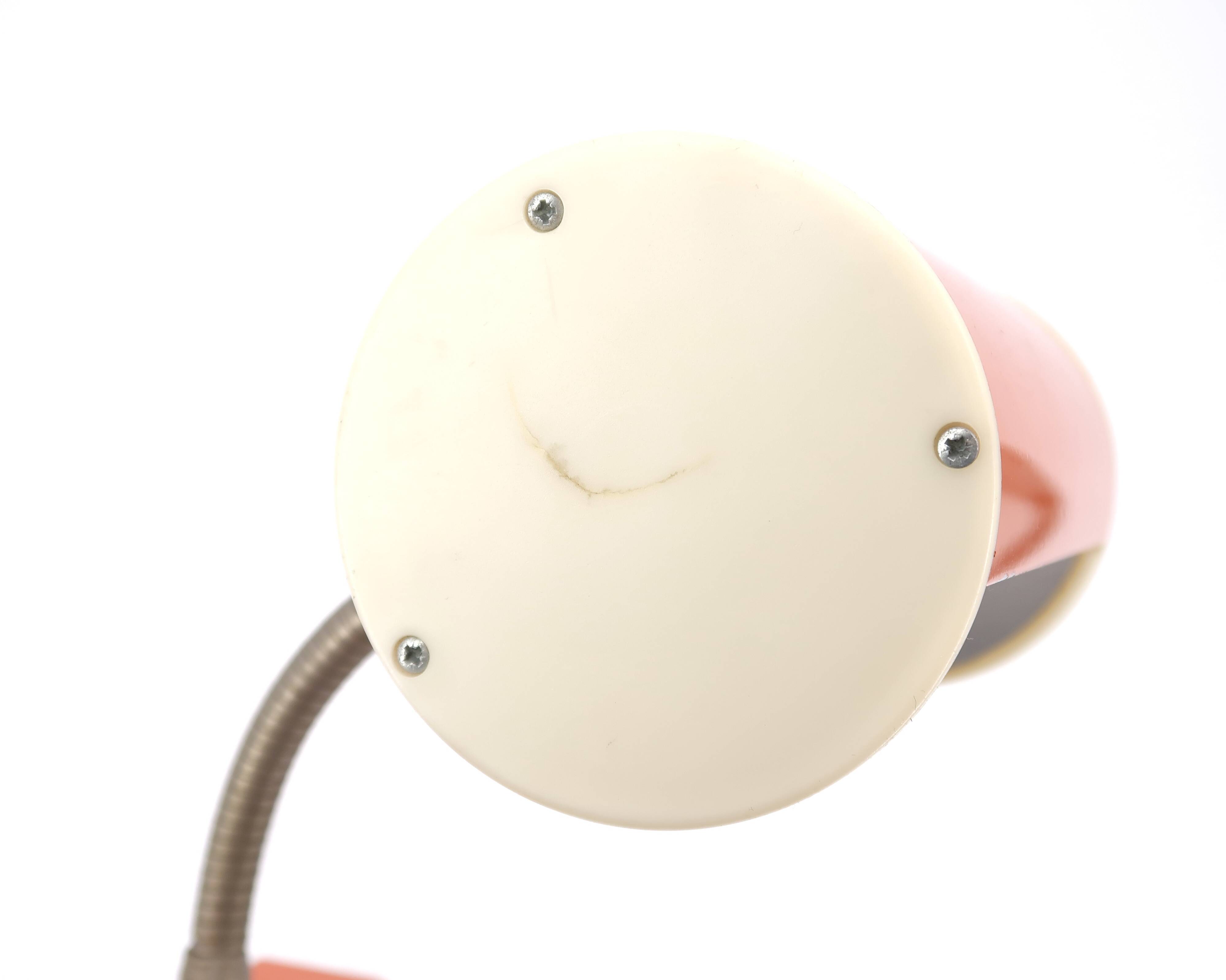 Swedish orange wall light Ateljé Lyktan Ahus, 70s