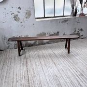 Banc de ferme chêne 1950