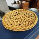 Vintage ceramic fruit basket