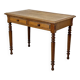 Louis XVI style solid oak desk