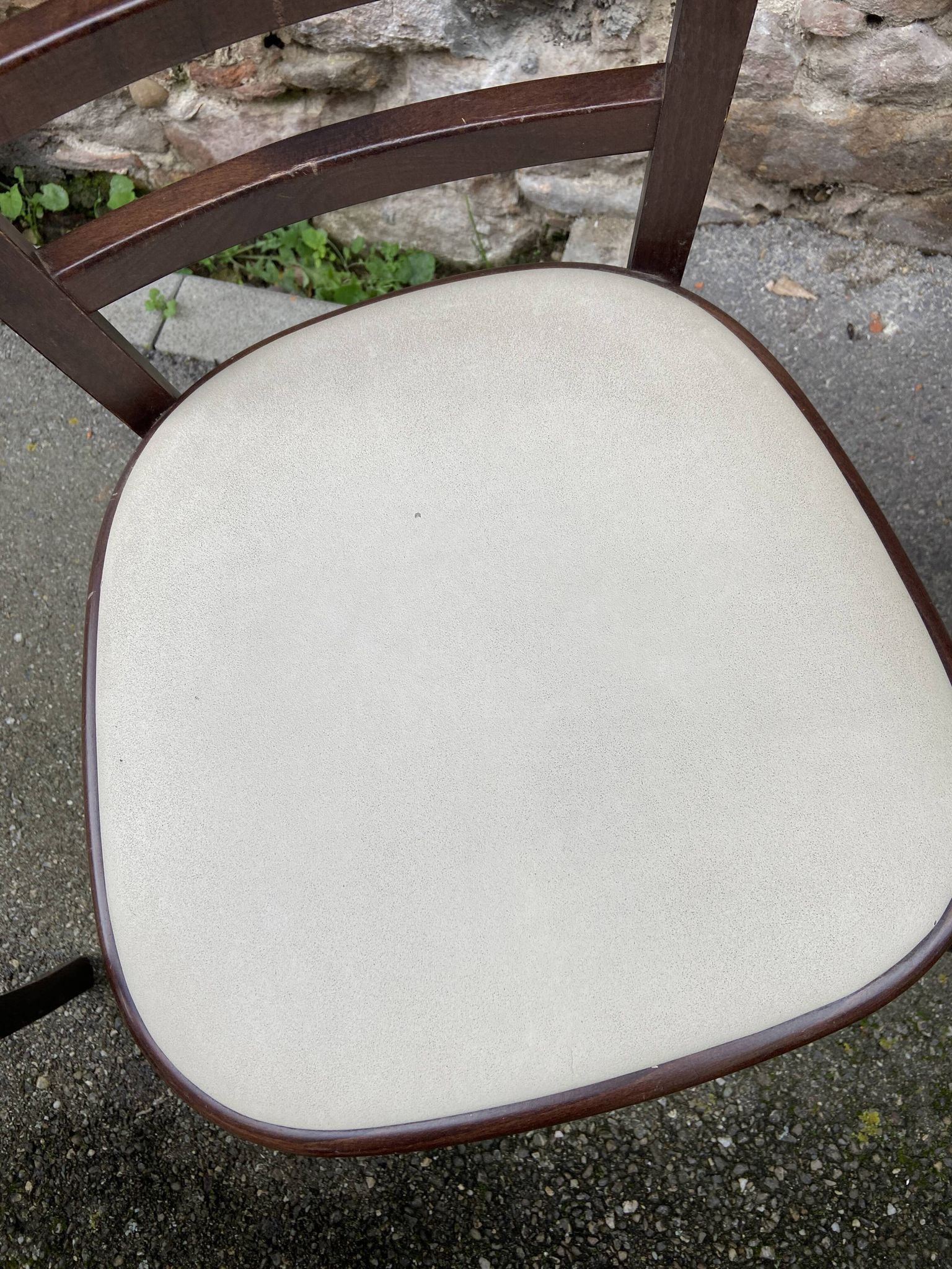 4 vintage bistro chairs