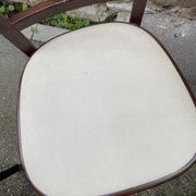 4 vintage bistro chairs