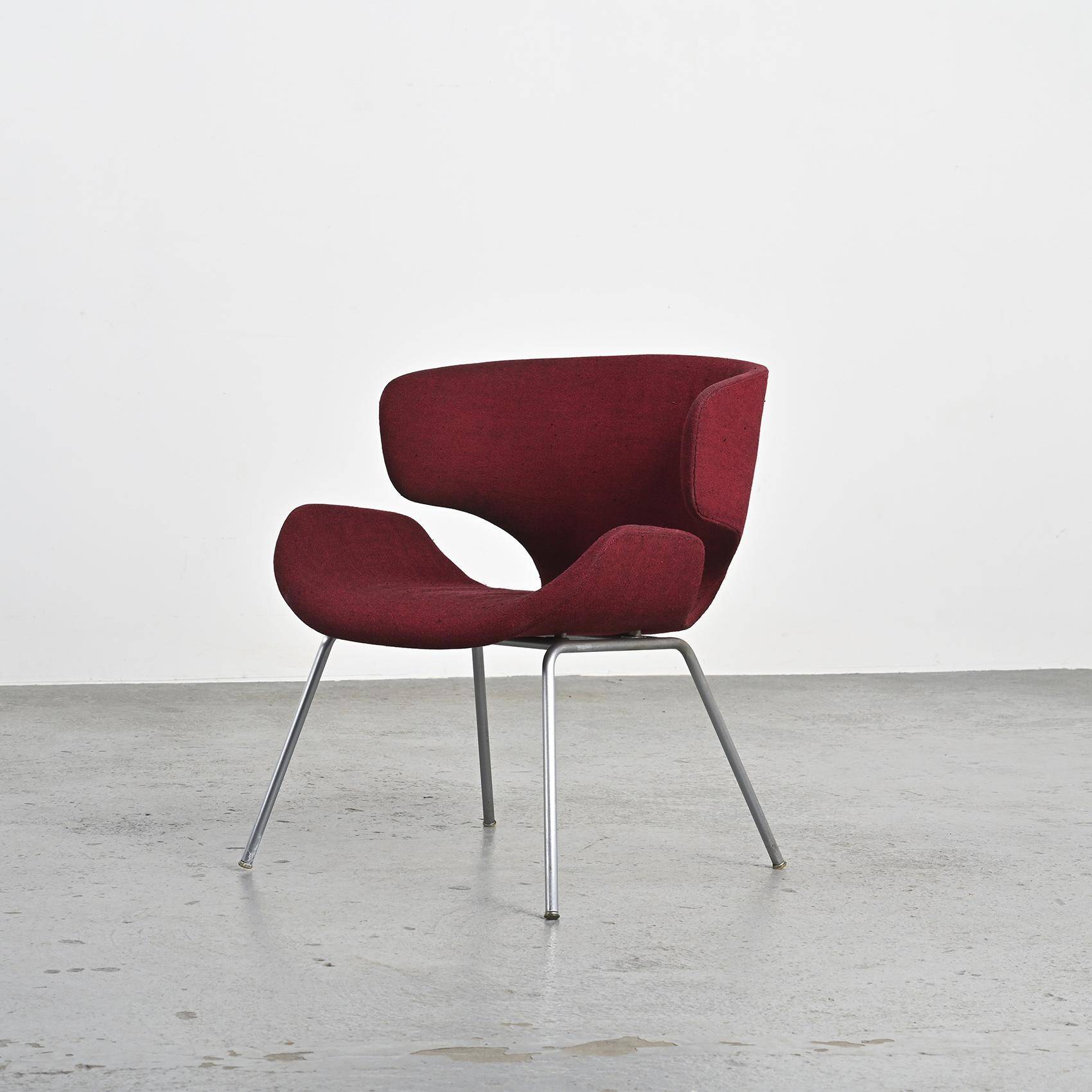 Pair of Kabuto Armchairs by Isamu Kenmochi, Tendo Mokko Japan 1965