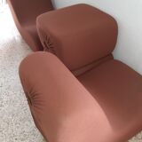 set 2 heater and 2 ottoman vintage Pierre Cardin 1960/70