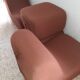 Ensemble 2 chauffeuse et 2 ottomans vintage Pierre Cardin années 1960/70
