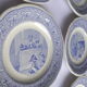 6 talking dessert plates Gien Museum