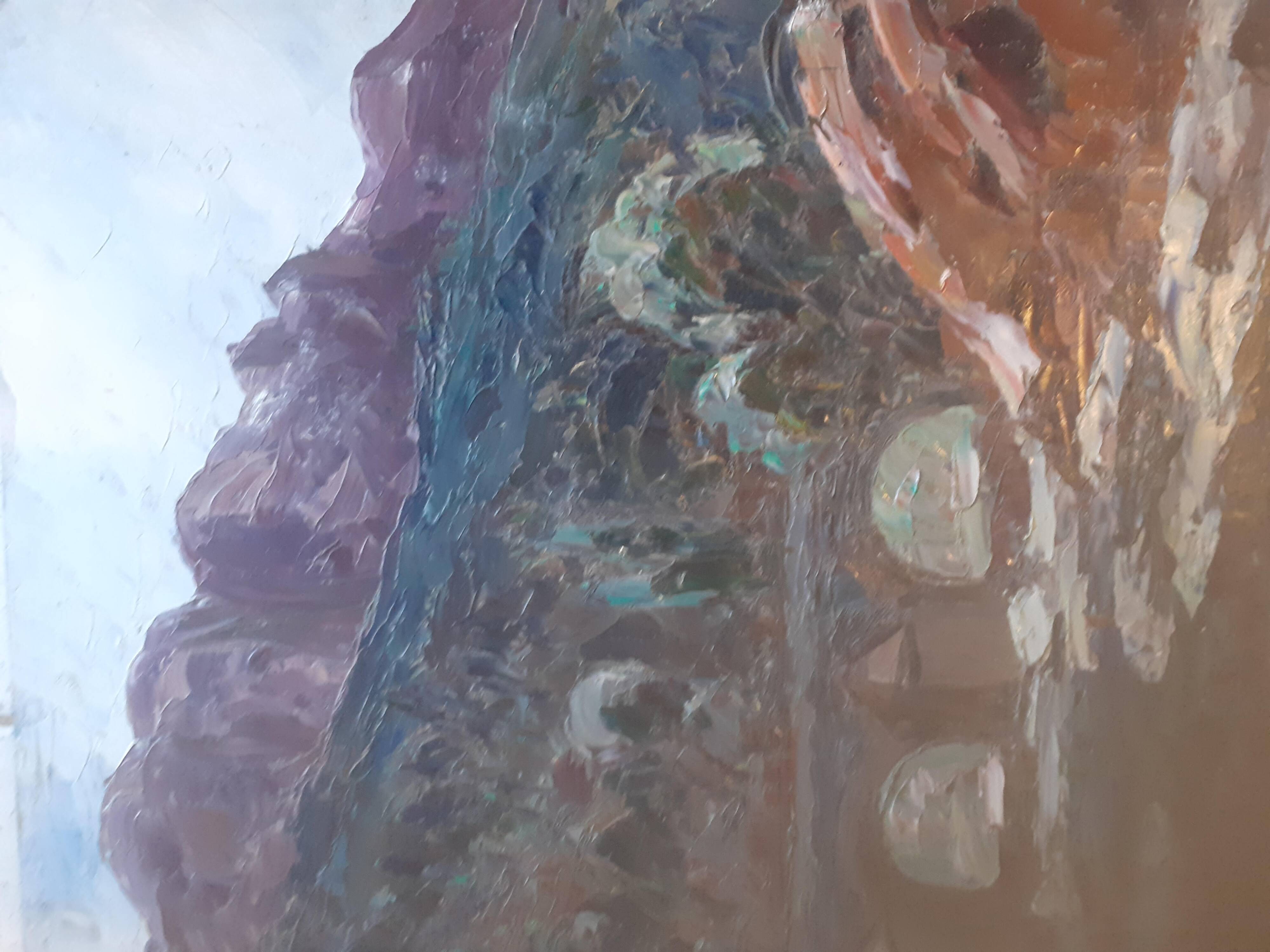 Landscape of hot waters in Digne-les-Bains