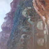 Landscape of hot waters in Digne-les-Bains