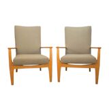 Pair of PK988 / 1023 English armchairs from Parker Knoll 1960s