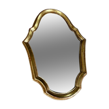 Vintage shell gold mirror