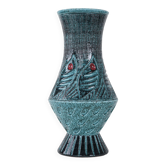 Vase en céramique, Fat Lava, design allemand, années 1960, fabriqué en Allemagne de l'Ouest.