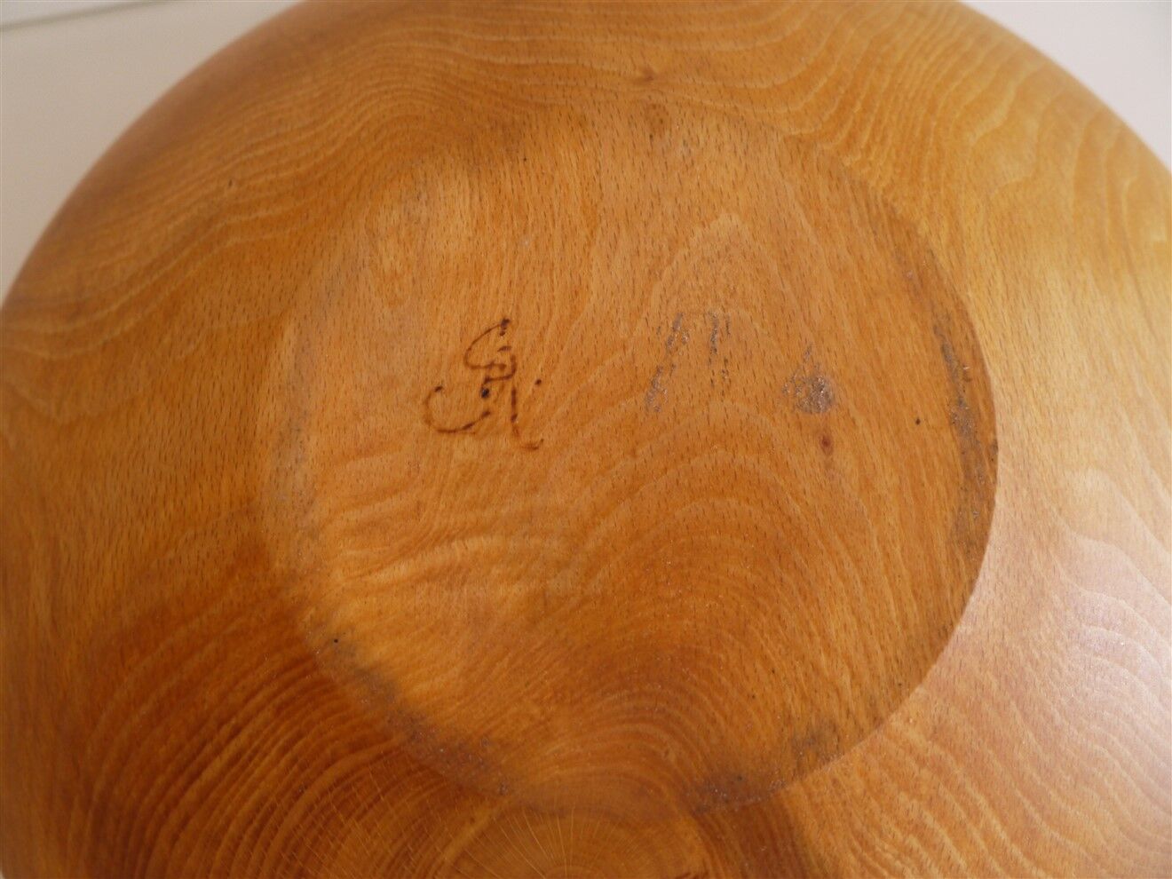 Empty Scandinavian wooden pocket 1960