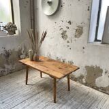 Table basse art populaire Suisse 1900
