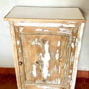 Vintage patinated jam jar