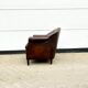 Fauteuil club en cuir