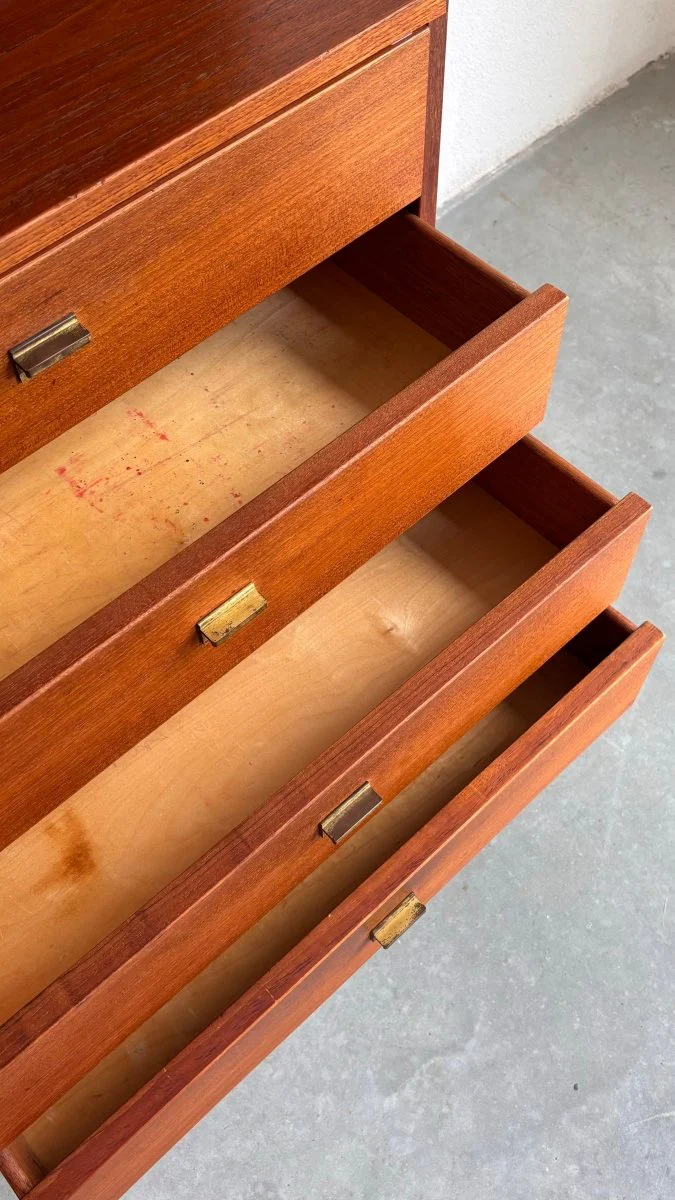 Vintage bookcase - wall cabinet teak Peter Løvig