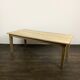 Massive oak dining table