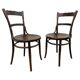 Set of 2 dining chairs by J&J Kohn