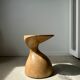 Solid wood sofa end