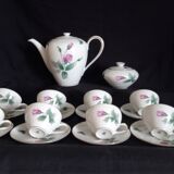 KPM Krister porcelain coffee service for 9 people, Germany