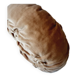 Coussin beige velour