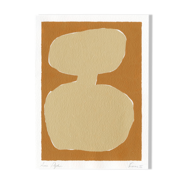 Peinture originale à la gouache « Formes »