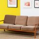 Canapé scandinave vintage – 199 cm