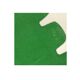 Abstract painting on paper - 30x40 - NUX green - signed Eawy